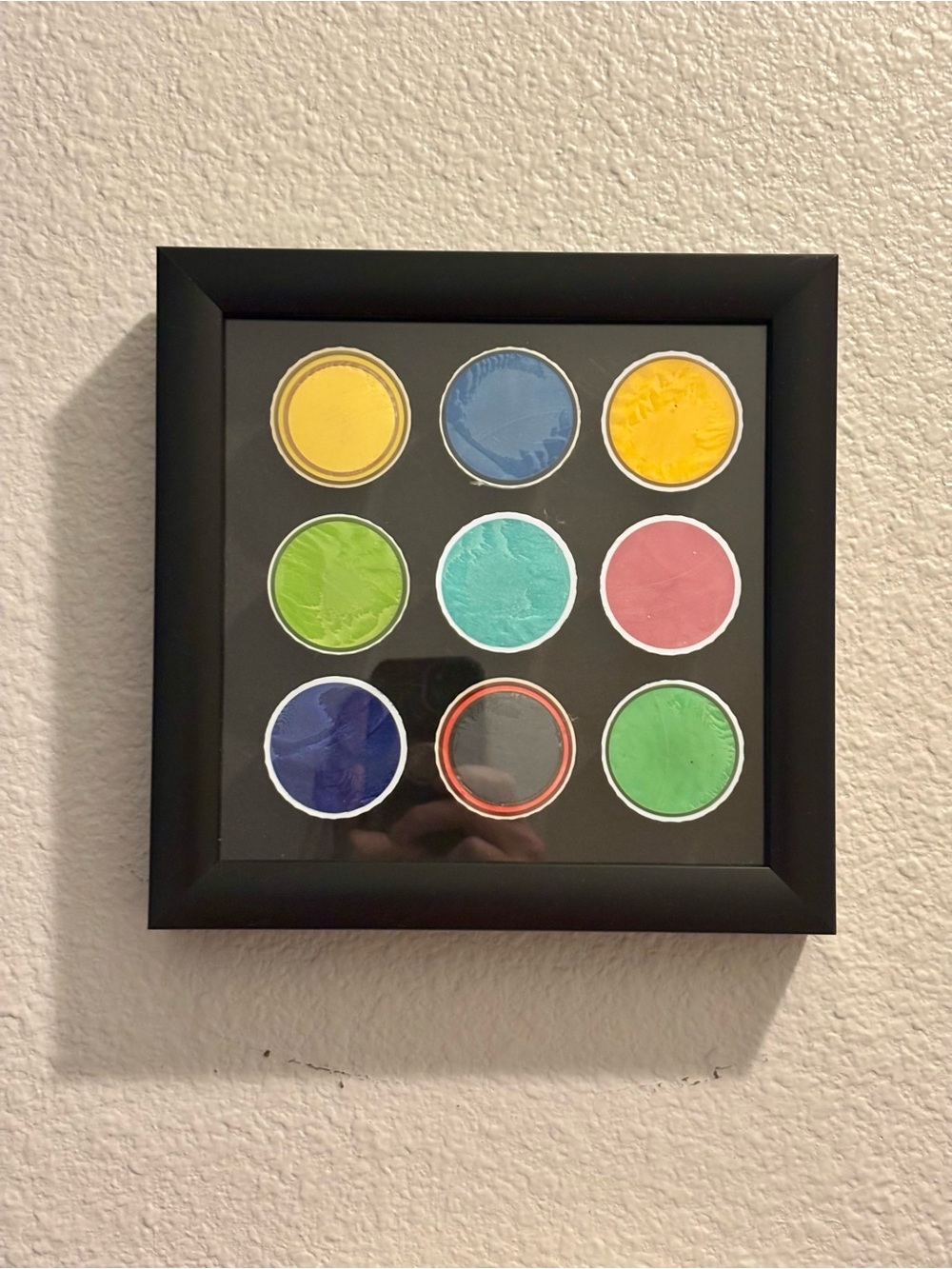 Golf Ball Wall Art | Shadow Box Framed | Handmade | Up-Cycled | Sports Art